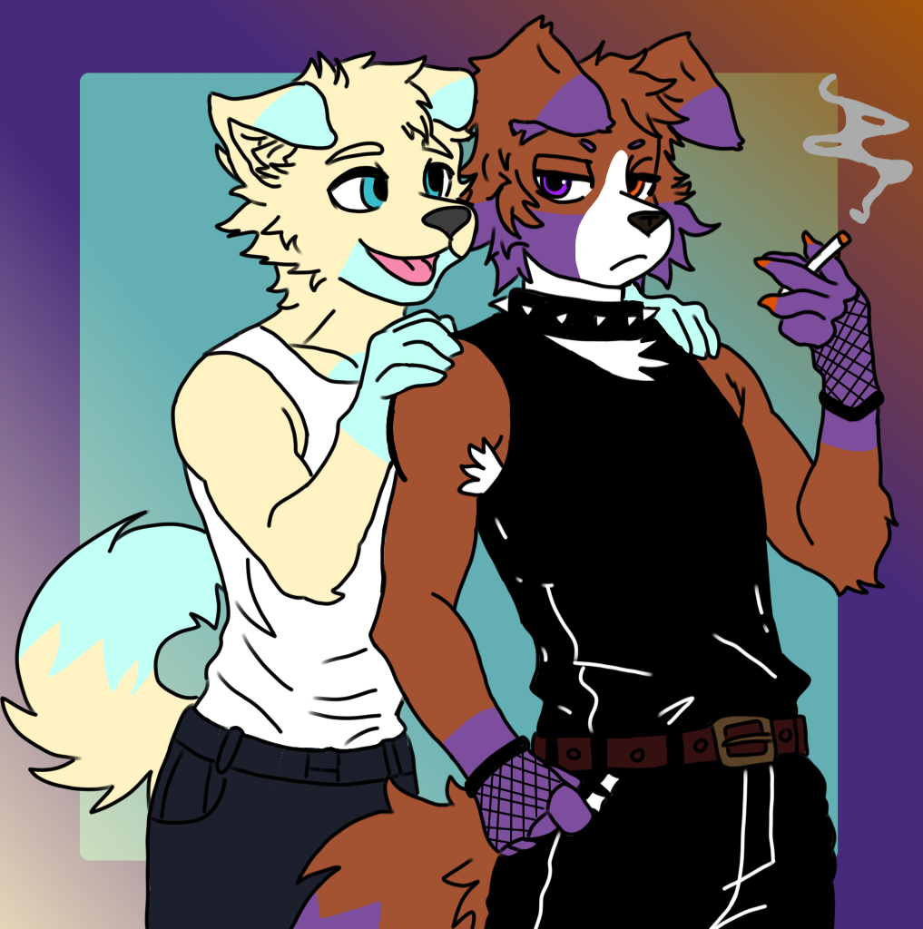 Artwork of my fursona