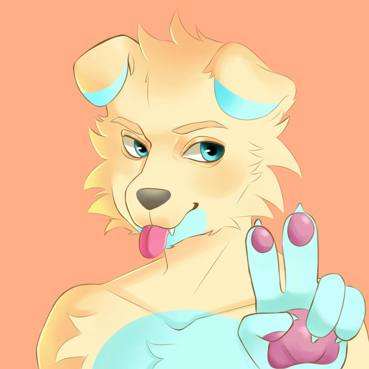 Artwork of my fursona